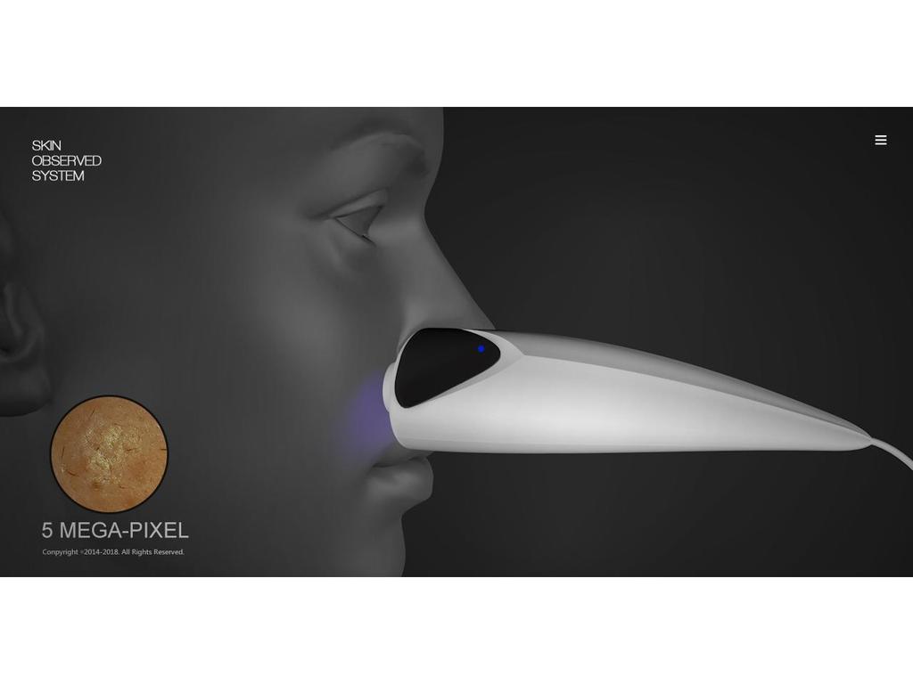 Smart Skin Analyzer: Facial Oil, Moisture, and Pigment Test Instrument