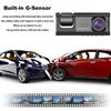 2 or 3 Channel Dashcam, Full Coverage of Front, Rear & Interior for All-Day Vehicle Protection
