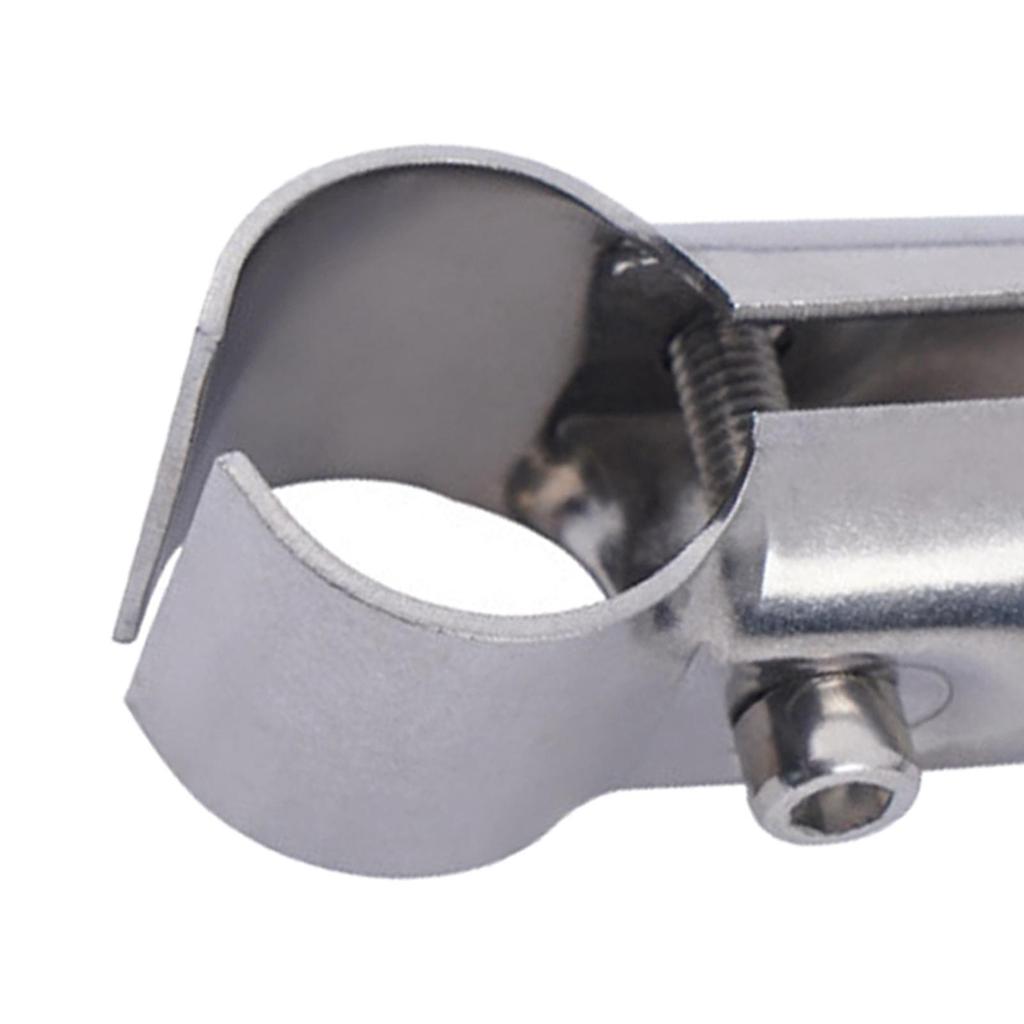 Stainless Steel Tube Connector Tube Clamp Joint for Shelf Frames Round Pipe Connection Drying Racks Round Pipe Flower Sheds