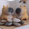 2026 Chubby Capybara Squeeze Toy Fidget Toys Super Soft Simulated Capybara Squeeze Sensory Toys Anxiety Relief for Adults & Kids