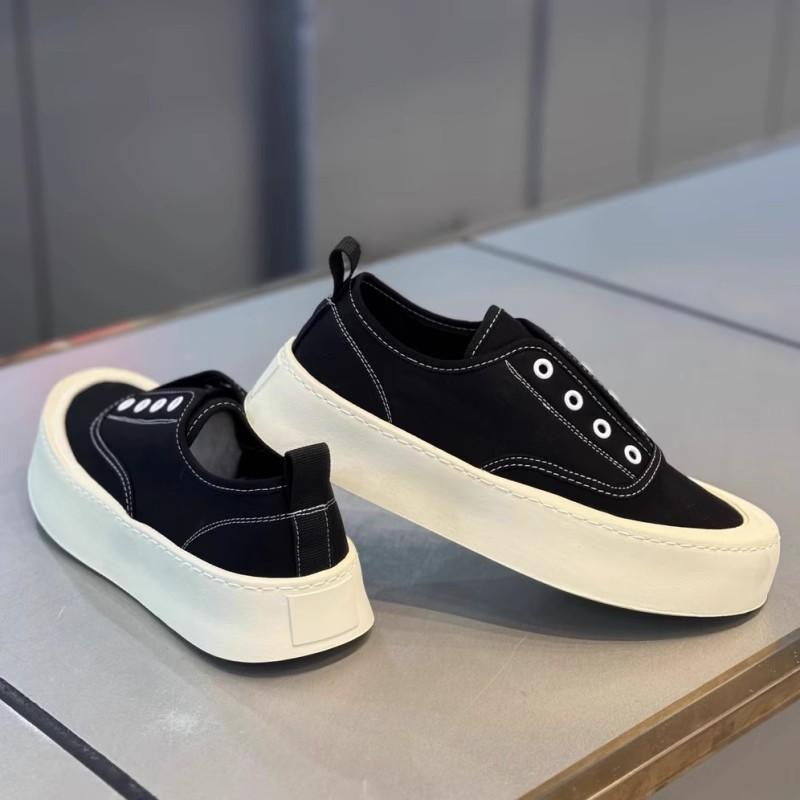 Daily comfortable wear Minimalism Aquaman low-top breathable canvas shoes platform jw