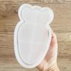 Rabbits Carrot Tray Silicone Moulds Resin Tray Molds for Epoxy Resin Candle Holder Jewelry Storage Tray Home Decoration