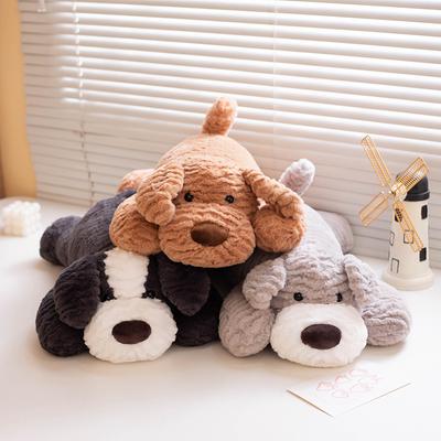 Cute Dog Plush Doll, Children'S Cute Pet, Golden Retriever Dog Doll To Accompany Schnauzer Throw Pillow Gift