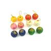 12-Piece Christmas Tree Ornament Set: 3cm Colorful Winding Balls