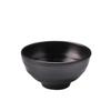 Qianxing A5 Melamine Frosted Black Bowls