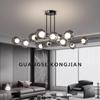 2025 Italian Minimalist Chandelier: Modern Living & Dining Room Light