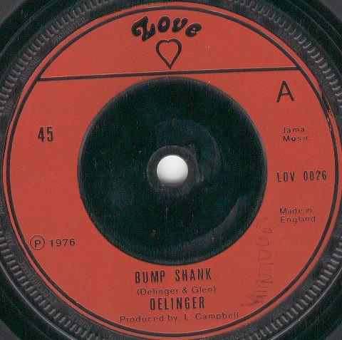 7inch Record DILLINGER & PRINCE GLEN - Bump Shank LOV0026 Love 1976 UK Reggae, Ska & Dub Used