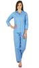 Bimba Womens Cotton Night Wear Printed Pajama Set Full Sleeve Shirt with