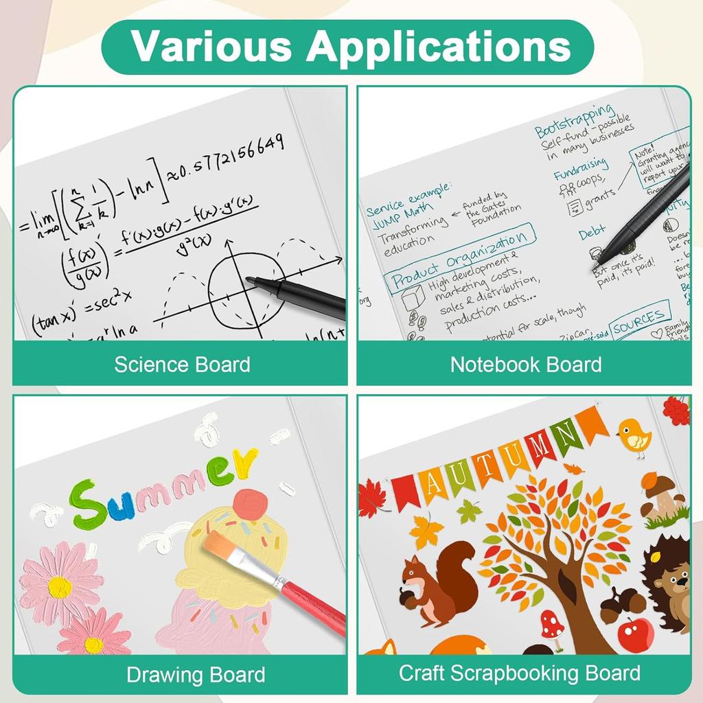 3PCS Trifold Poster Board, 21×14 Inch tri fold Poster Boards, White Corrugated Project Boards for Artwork Showcase, Science Fairs, School Projects,