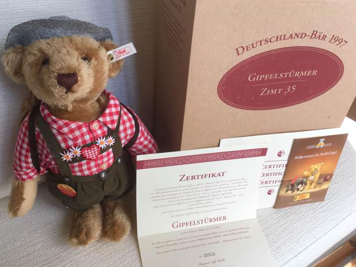 

[USED] Steiff 1997 German Limited Edition Mountaineer