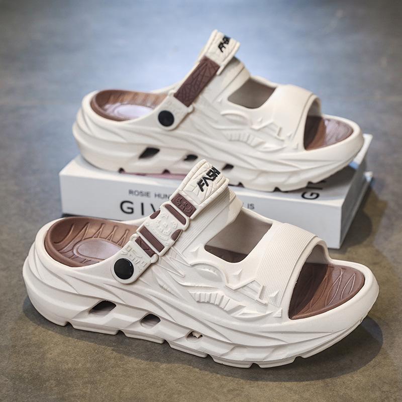 Slippers summer wear sports platform driving dual-purpose large-size outdoor beach sandals