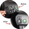 For Honda Pilot 16-22 Rearview Mirror Adjustment Switch Button Sticker Trim