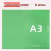 Yuanhao A3 Thick Colored Cardstock, 230g for Kindergarten & Elementary School Crafts