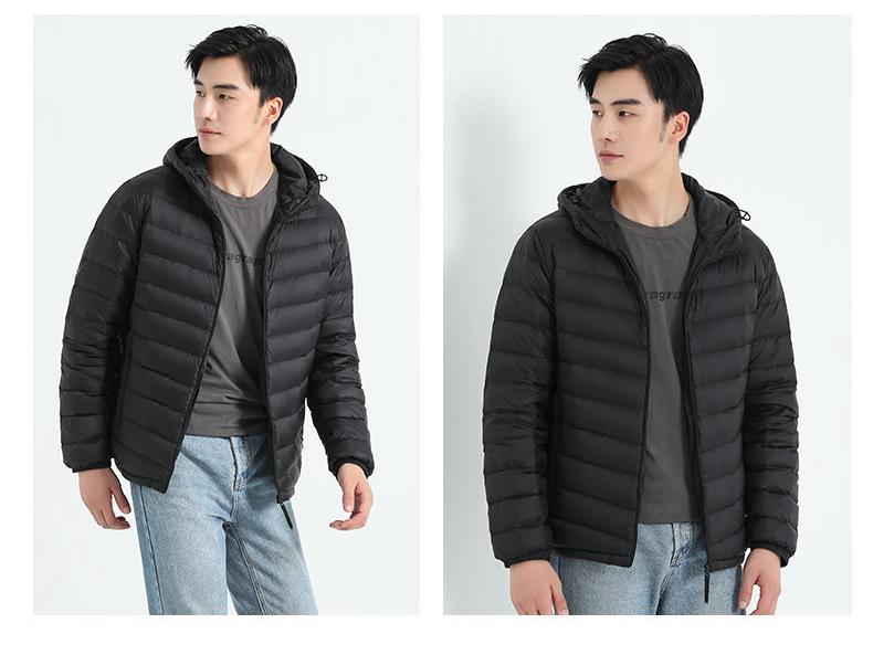Men's 85% Duck Down Lightweight Jacket for Autumn/Winter - 25th Anniversary Edition (Style 1805)