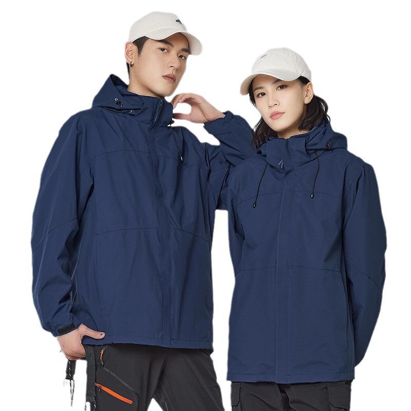 Men’s and Women’s Waterproof Three-in-One Outdoor Jackets: Autumn/Winter Collection