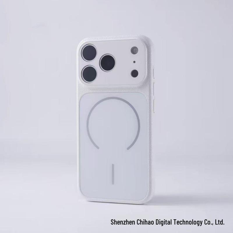 iPhone 17 Pro Max Lychee Texture Matte Drop-Proof Magnetic Case: Full Coverage Skin-Feel for Apple 16 & 15. iPhone 13 Pro Max