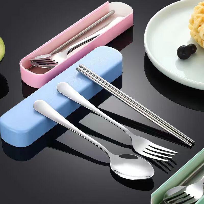 

Portable 304 Stainless Steel Cutlery Set