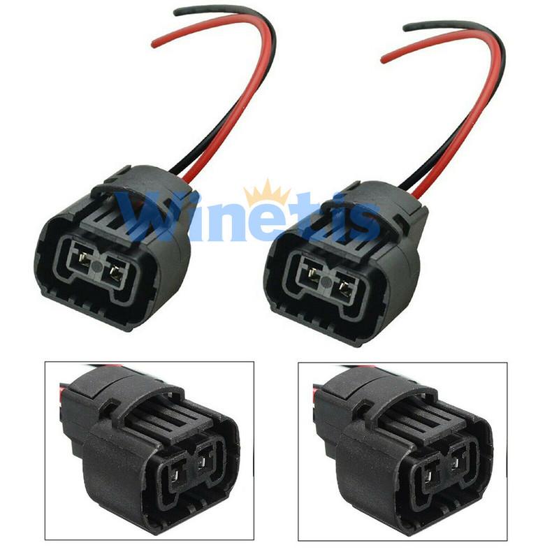 Wire Pigtail Female PS13W 12277 P13W DRL Light Two Harness Bulb Connector Plug