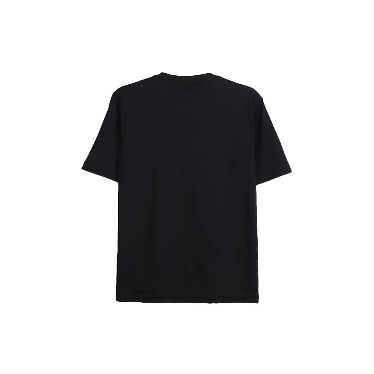 adidas Striped Casual Sports Round Neck Short Sleeve T-Shirt Men Tops Black DQ3113