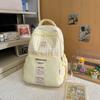 Schoolbag Japanese Ins Small Fresh Plaid Backpack, Junior High School Girl High School Student Schoolbag Cute Girl Travel Backpack