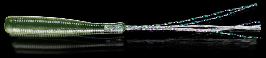 Fish Arrow Soft Lure Flasher Worm 1 Inch 6 Piece Per Pack #08 (0448)