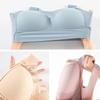 Plus Size Seamless Sports Bra Women Racerback Backless Design Wireless Breathable Yoga Running Bra