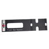 Track Saw Square Aluminum Alloy Right Angle Position Plate for Circular Saw Rail Woodworking Tool