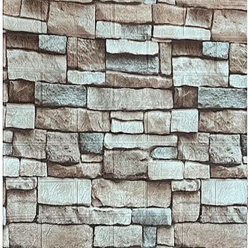 Decorative Waterproof And Moisture-Proof Self-Adhesive Wallpaper Retro Style Home Decor Bedroom Living Room Background Wall Quality