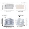 Fence Candle Holder Molds Lawn Silicones Molds Birds Candle Holder Molds for Making Tealight Holder Art Craft Project