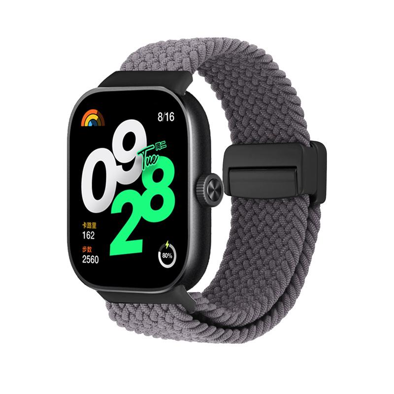 Pasek magnetyczny do Xiaomi Redmi Watch 5 4 Pasek Pleciona pętelka Regulowany Sportowy Nylonowy Pasek zamienny bransoletka correa Miband 9 pro 8Pro pasek