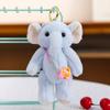 Cute Animal Plush Elephant Bag Pendant With Soft Fiber Filling For Girls And Teens