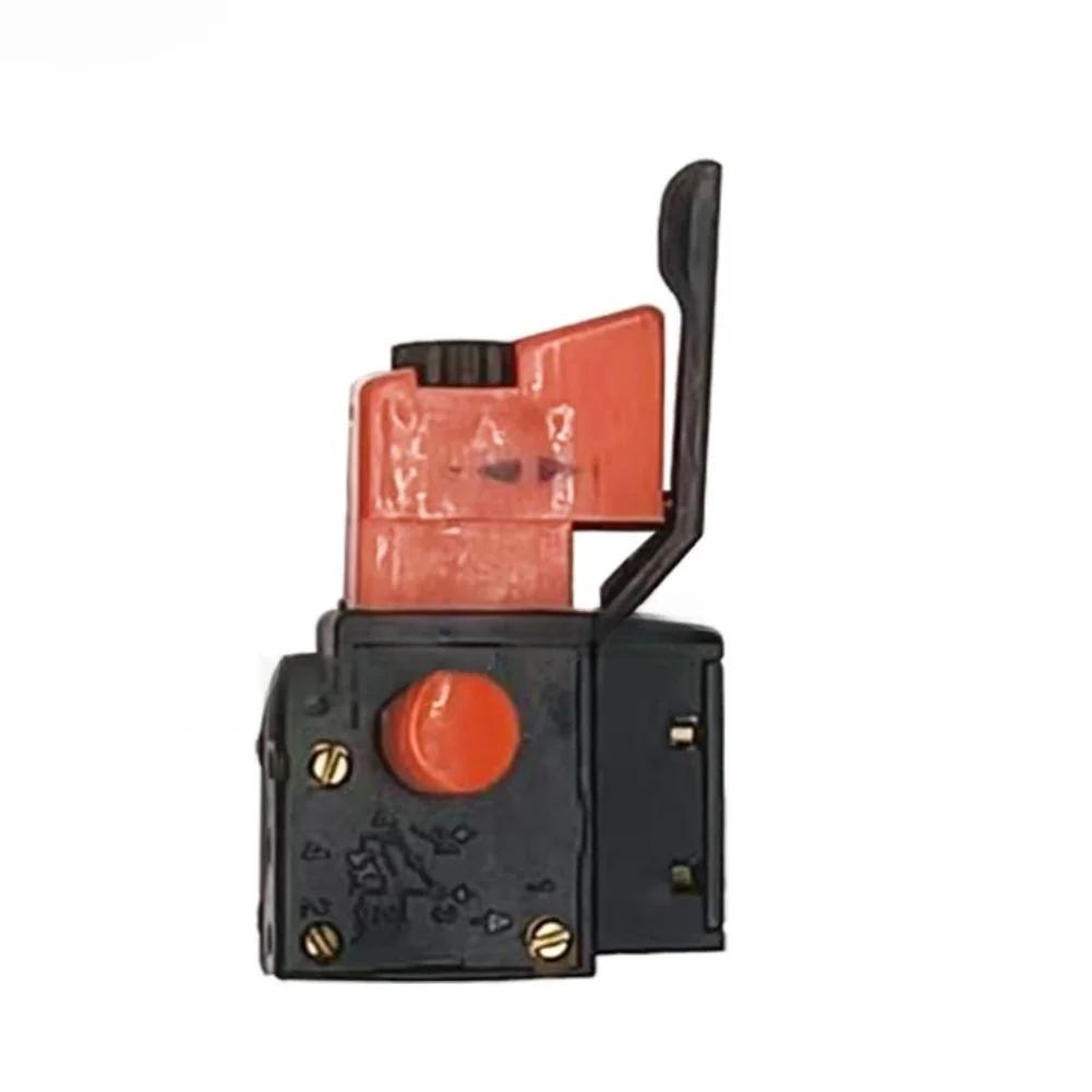 Drill Motor Switch 10A Reversible with Variable Speed Adjustment for Portable Hand Drills Three Screw Mounting