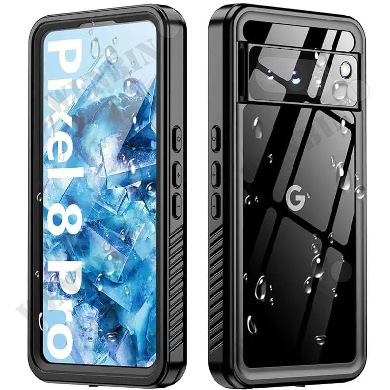 IP68 Luxus Wasserdichtes Case Google Pixel 10 9 8 7 Pro XL 7A Schnee Staub Stoßfest 360° Unterwasser IP68 Zertifiziert Abdeckung