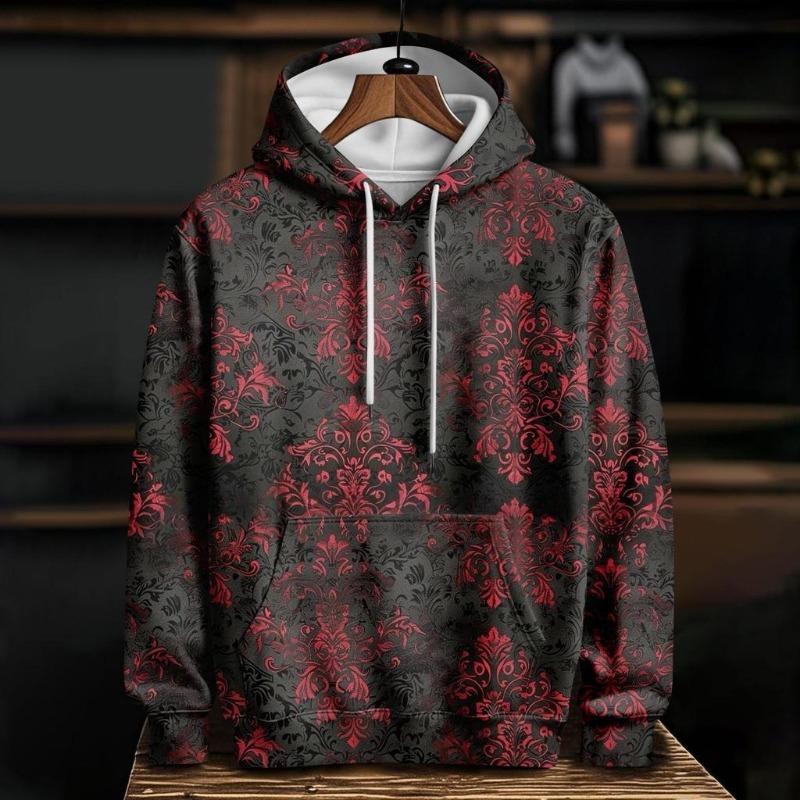 Spring And Autumn Fashion Men's Hoodie Holiday Party Role-playing Bloody Wounds 3D Print Hoodies Casual Boy Sweatshirt Women's Oversized Top Clothing