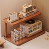 Multi-Purpose Desktop Cup Holder Organizer for Office/Home, 2-tier Space Saving Coffee Mug Rack for Water Bottles & Tea Set