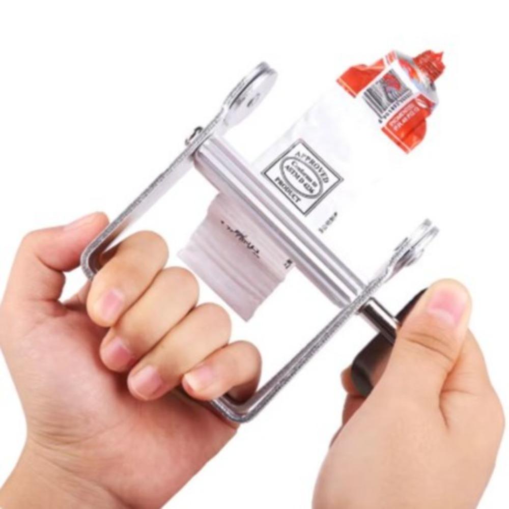 Rolling Toothpaste Squeezer Aluminum Tooth Paste Dispenser Mini Tube Wringer  Hand Cream