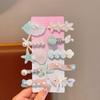 Summer Ocean Starfish Shell Hairpin Cute Children'S Hairpin Duck Beak Clip Pearl Hair Accessories Headgear Clip Girl
