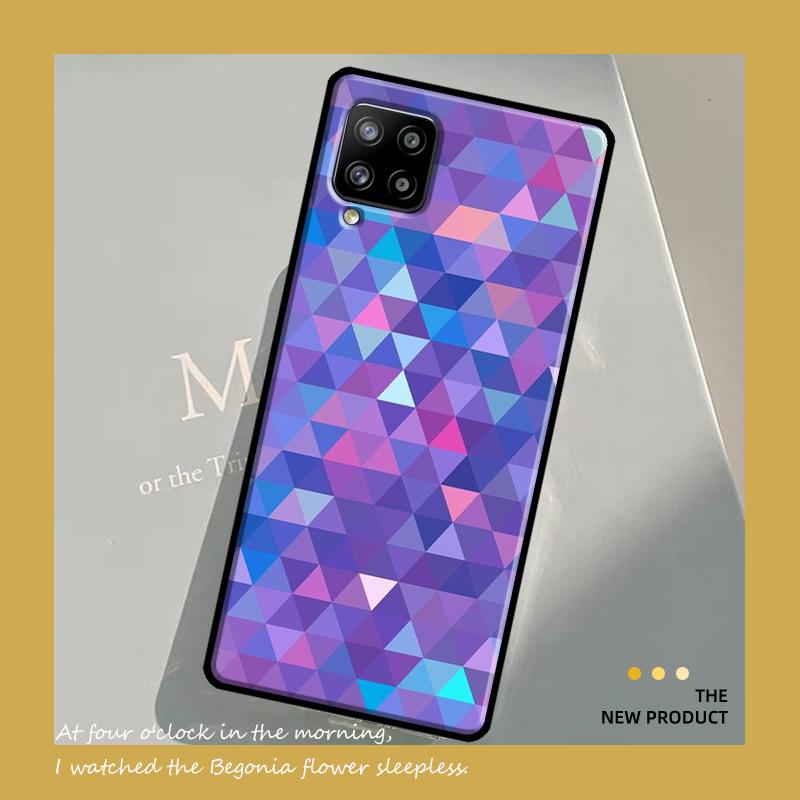 Geometric Abstract Crystal Case For Samsung Galaxy A54 A34 A52 A32 A22 A12 A13 A14 A23 A33 A53 A73 A51 A71 Cover