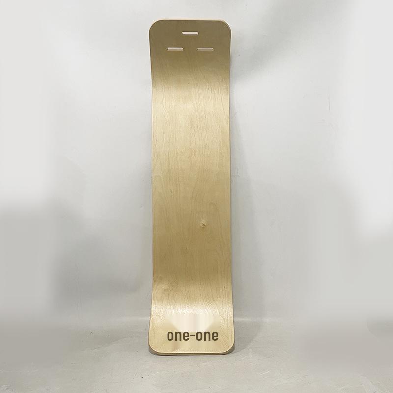 Maple Wood Flat Balance Board for Yoga and Ski Training