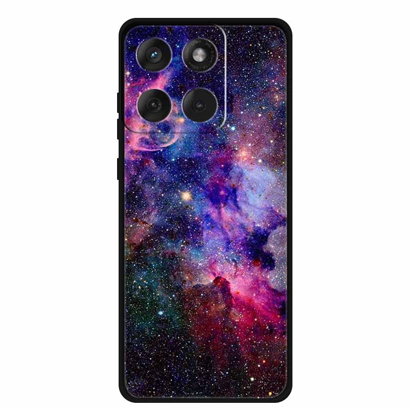 

Для чохла Motorola Edge 70 / Moto X70 Air 5G Милий Кіт М який Силіконовий TPU Чохол для Moto XT2601-2 XT2603-2 Переливчастий Мармуровий Бампер Moto X70 Air 5G