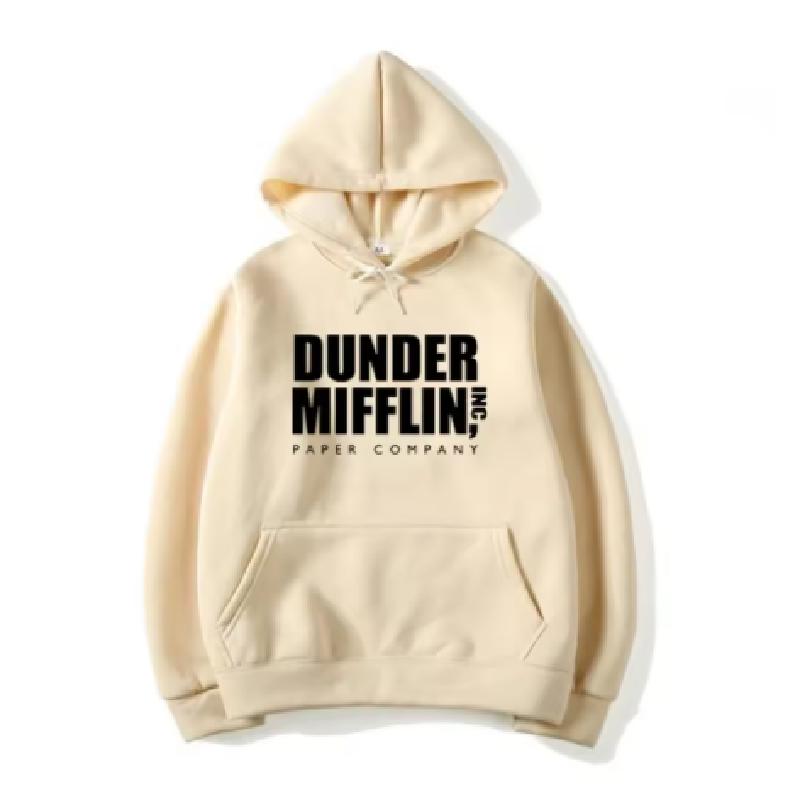 Kancelář Dunder Mufflin INC Papírová Mikina Dwight Schrute Mikina Muži Ženy Mikiny Ležérní Pulovr S Kapucí Svetr