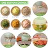 4 in 1 Handheld Electric Vegetable Cutter Set Kitchen Tools For Garlic Pepper Chili Onion Celery Ginger Meat With Brush Salad