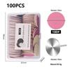 Nail Art Sand Disc for Polishing, Shaping, and Filing Extension Nails - 100 Pieces