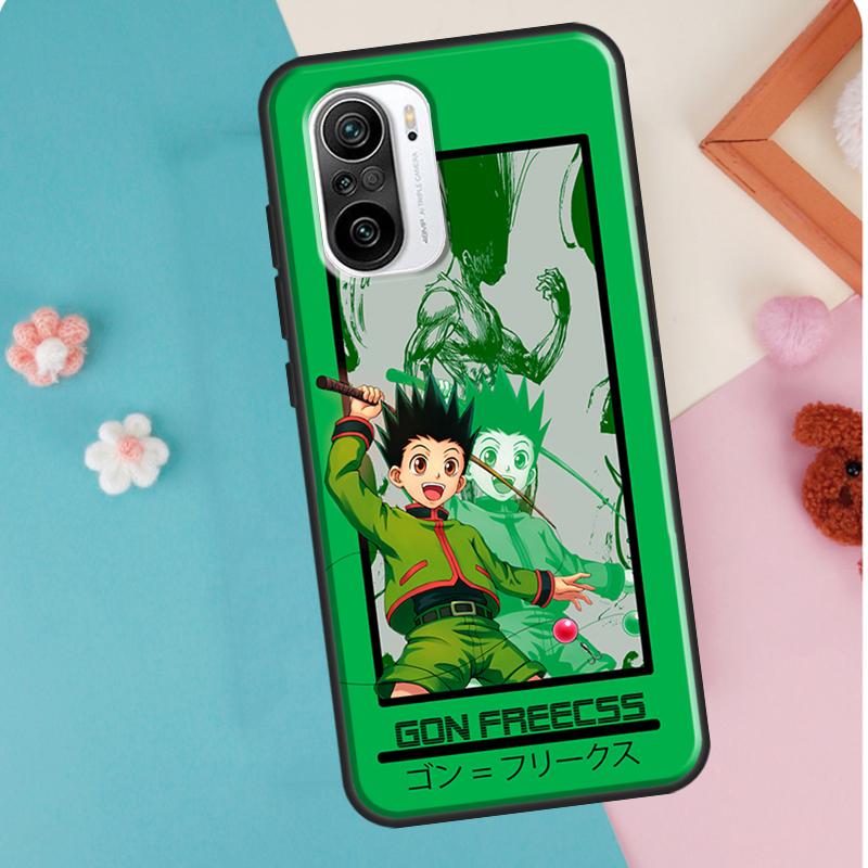 Custodia Gon Hunter x Hunter per Xiaomi Mi 11T Pro 12 X 10T Mi 11 Lite Cover per telefono per POCO X3 Pro GT X4 F3 M3 M4