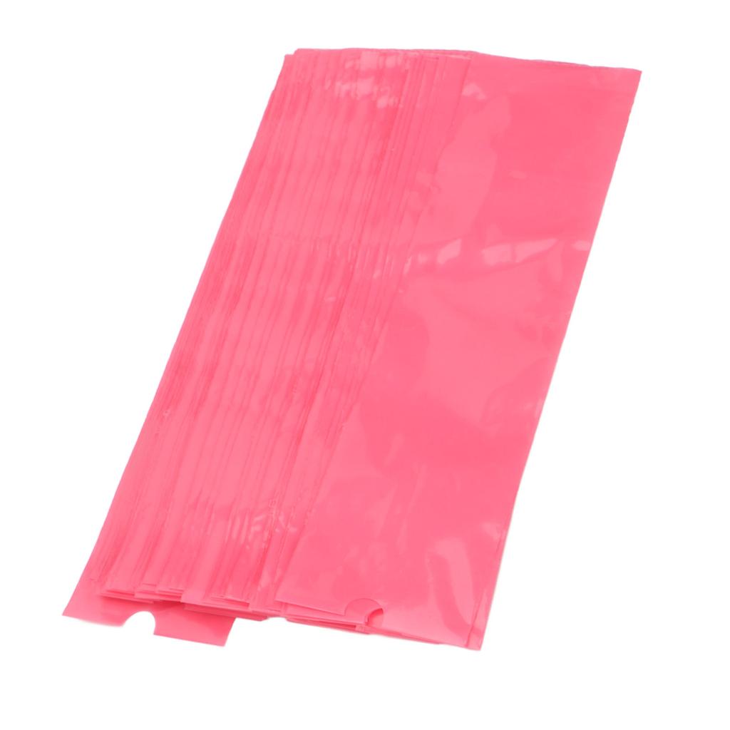200pcs Tattoo Pen Covers Disposable Waterproof Tattoo Pen Protective Bag for Beauty Salon Pink