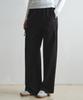Wednesday Oasis For Woman Side String Linen Wide Pants_Black(W26Pt01)