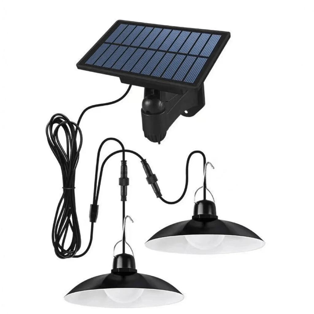 Solar Pendant Light IP65 Waterproof Led Solar Powered Lamp with Remote Control Chandelier Camping Outdoor Garden Hanging Lights