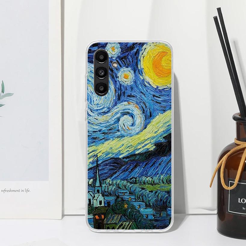 Van Gogh Oil Art Painting Phone Case For Samsung Galaxy A17 A37 A57 A16 A26 A36 A56 A15 A25 A35 A55 A14 A24 A34 A54 A13 A23 A33