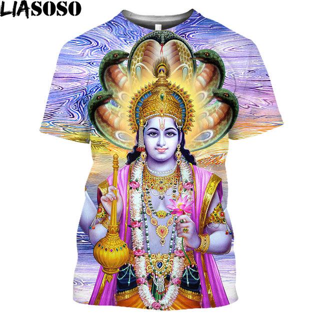 

Топ индуистские футболки с изображением Господа Бога Шивы Брахма 3D принт индуизм Вишну мужская футболка женская футболка верующий миф косплэй крутые футболки топы L