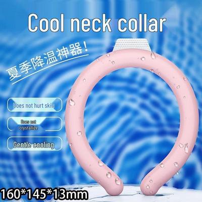Ice Cooling Necklace: Summer Neck Ring for Heat Relief and Temperature Control
